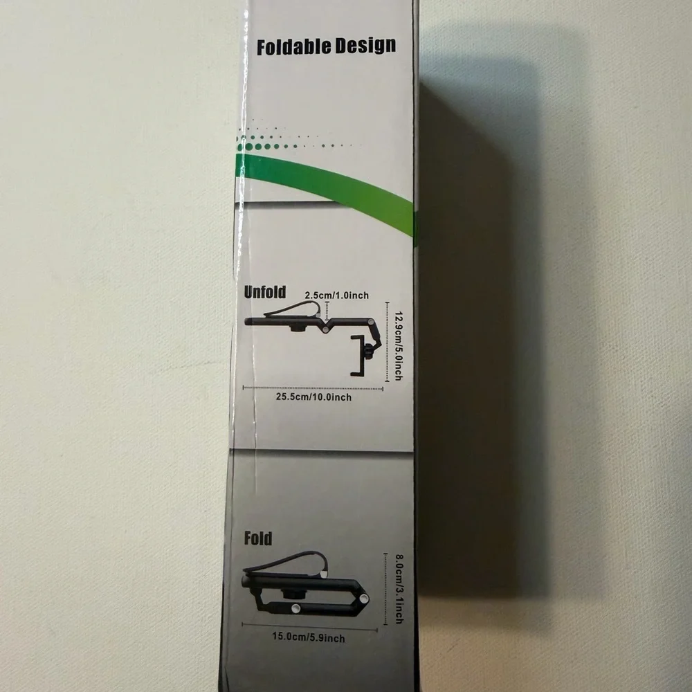NIB SUN VISOR Cellphone Holder Foldable Design ~ 360 Deg *Ease Your Mobile Life